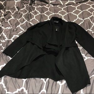 Black belted never worn coat